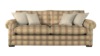 Grand Sofa. Baslow Check Gold - Grade B